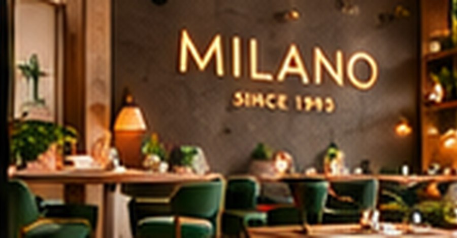 Milano kafe atmosferi