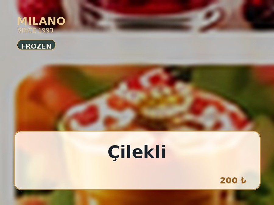 Çilekli