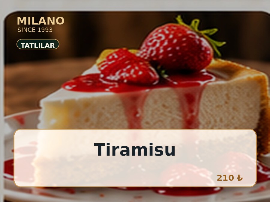 Tiramisu