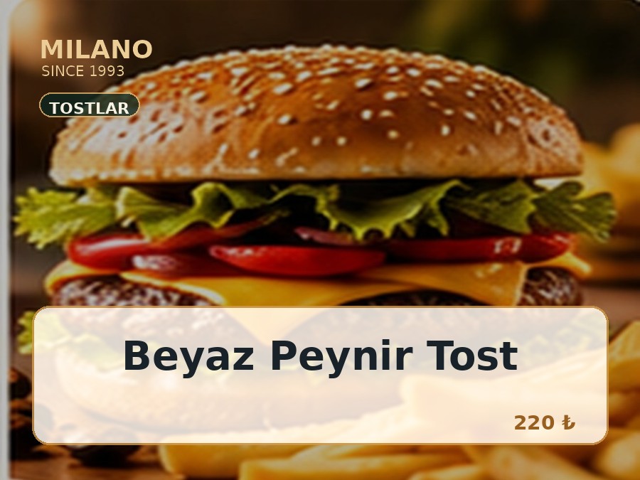 Beyaz Peynir Tost