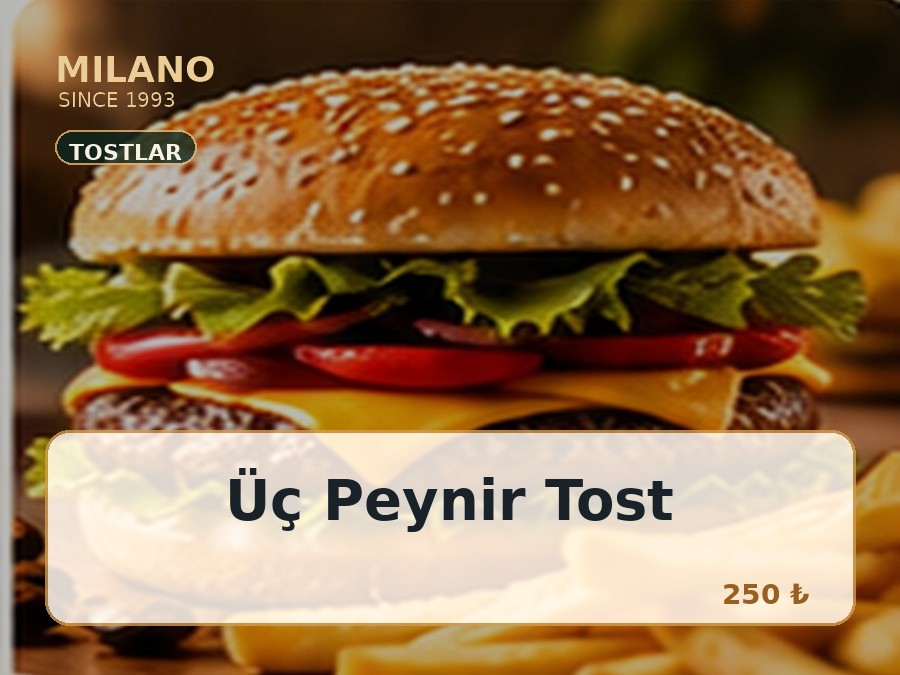 Üç Peynir Tost
